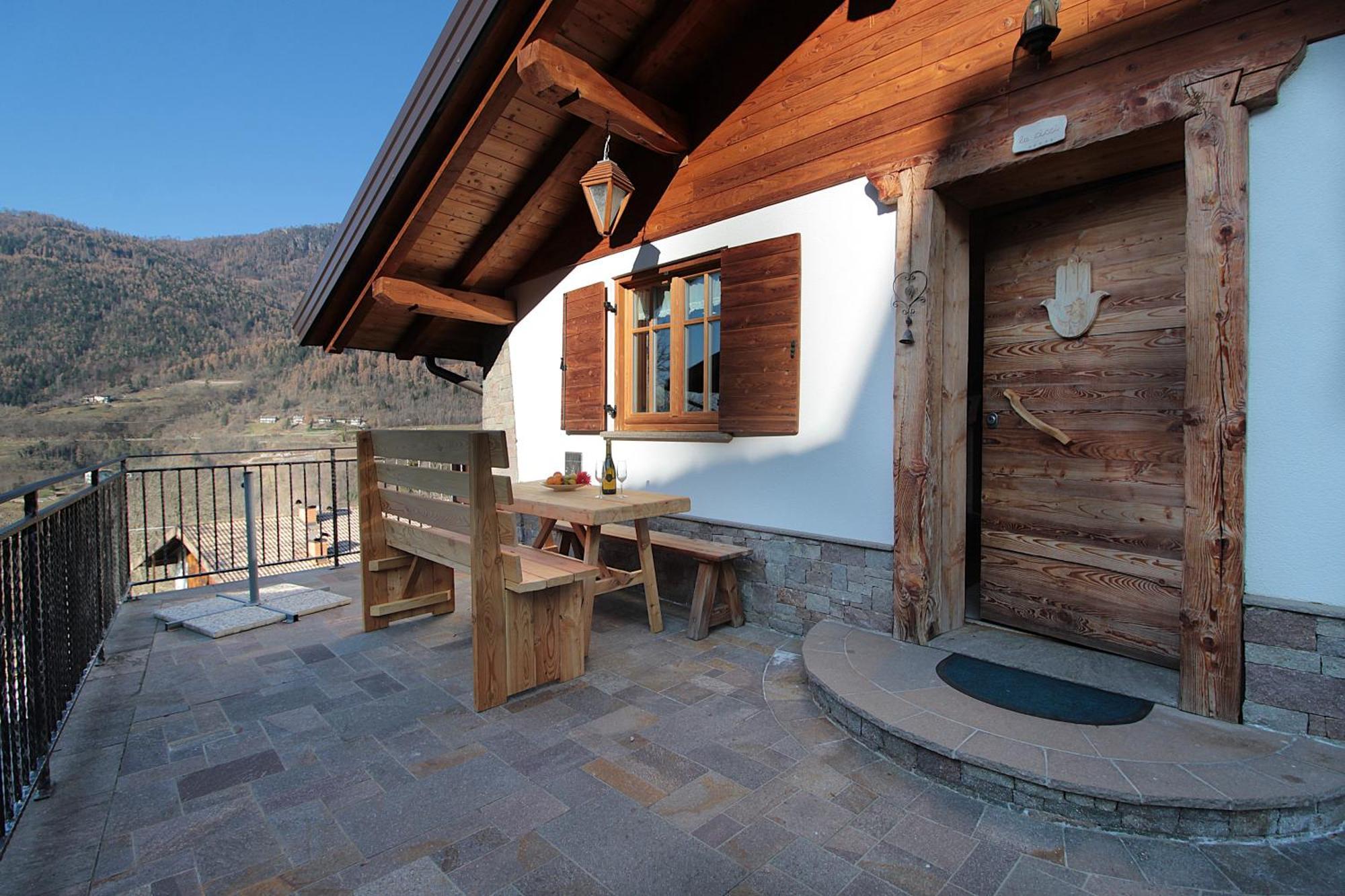 Chalet Incanto Terrace Val Dei Mocheni, Wifi Trentino Frassilongo エクステリア 写真